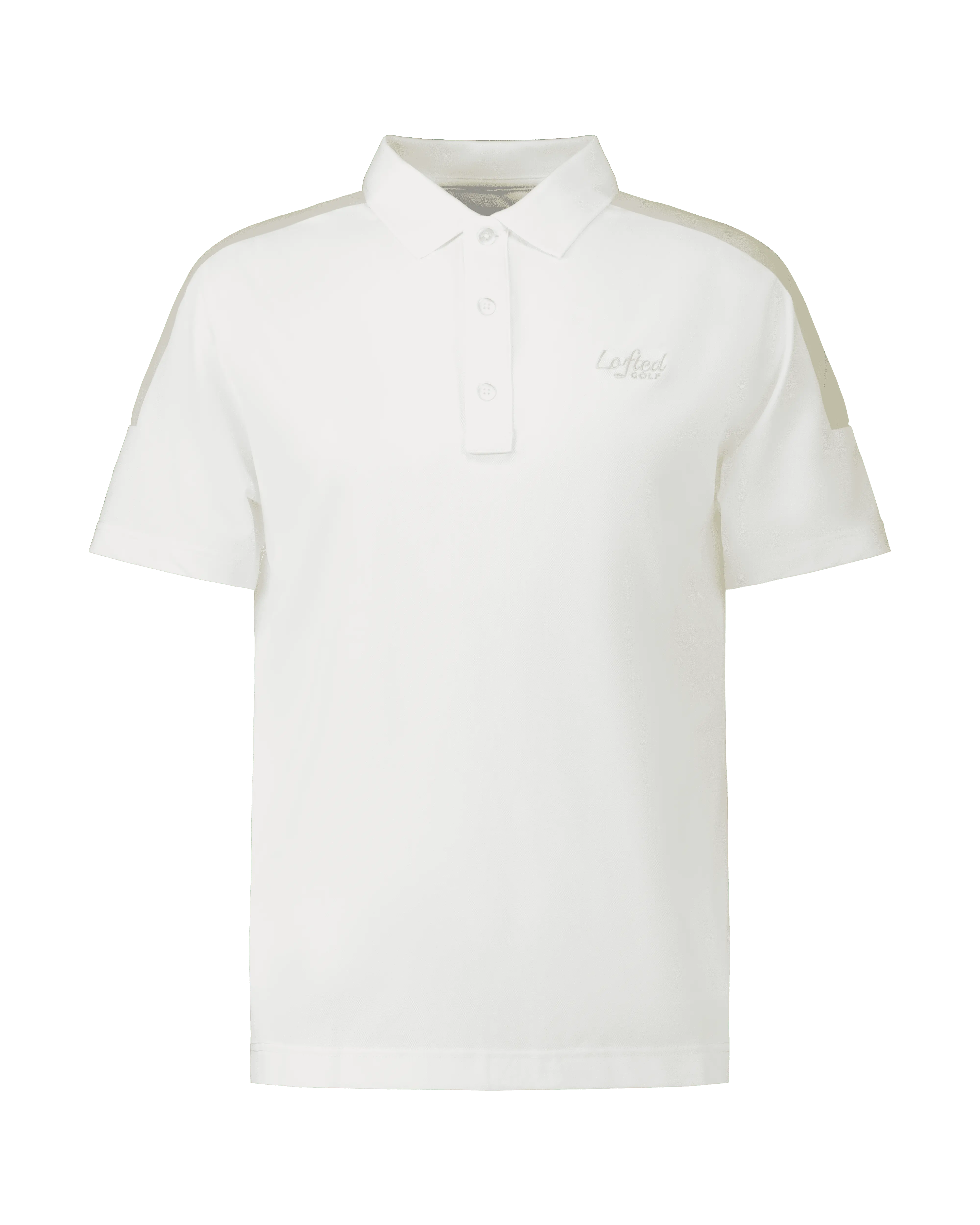 Two-tone polo - White/Tan