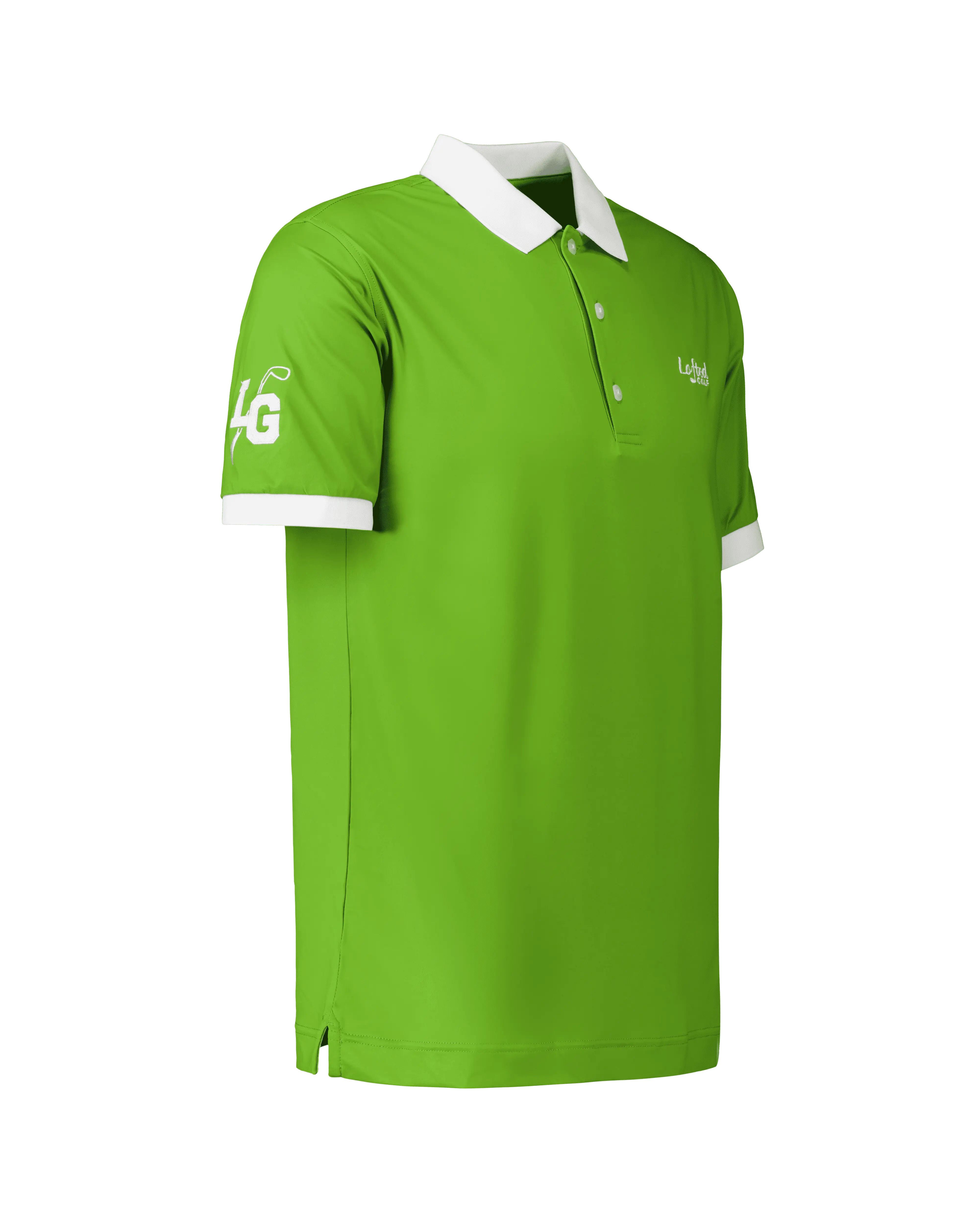 Ribbed Polo - Green