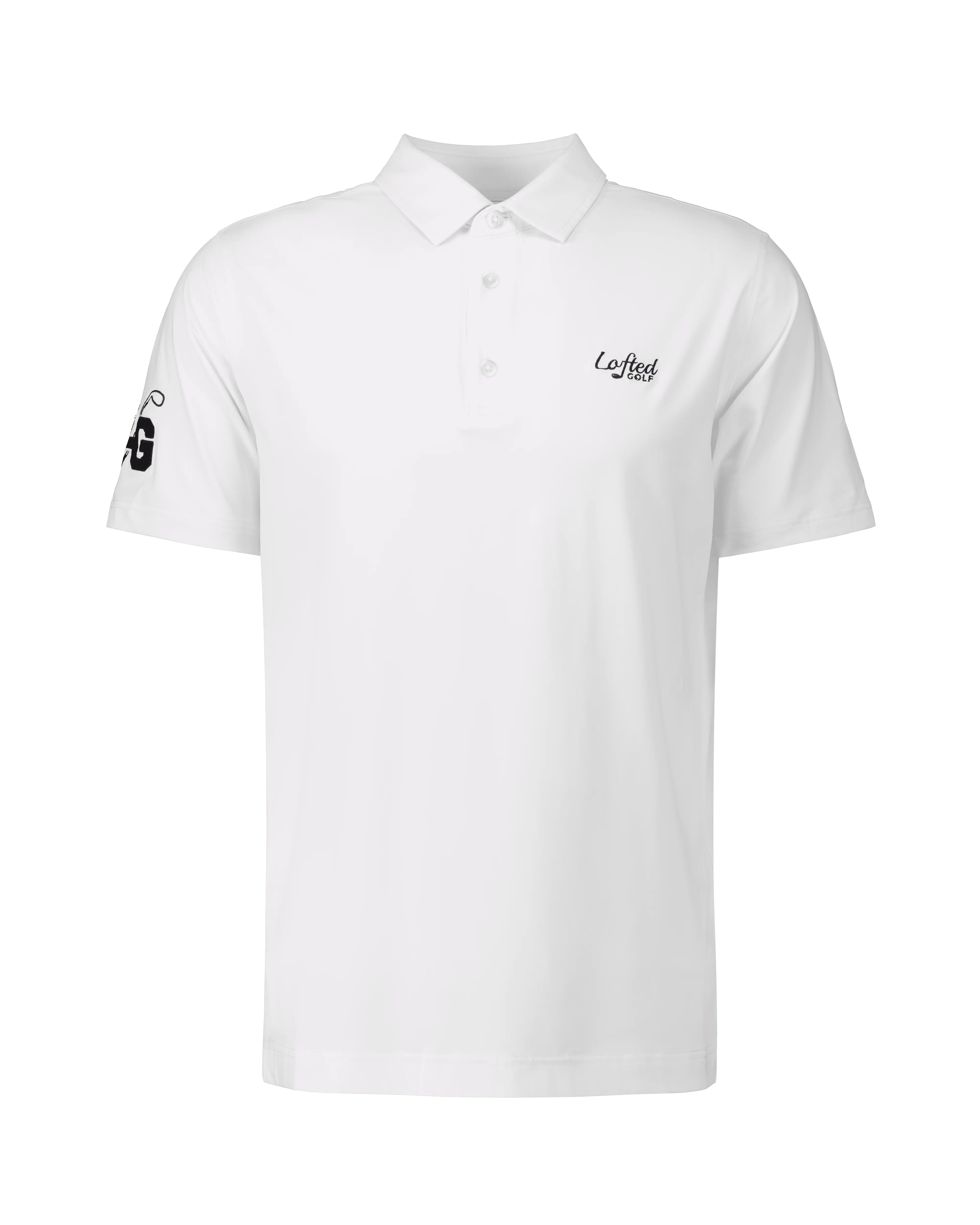 Stretch Polo - White